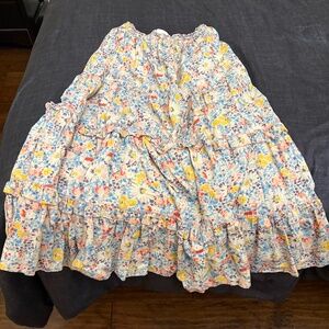 THE GREAT flower skirt